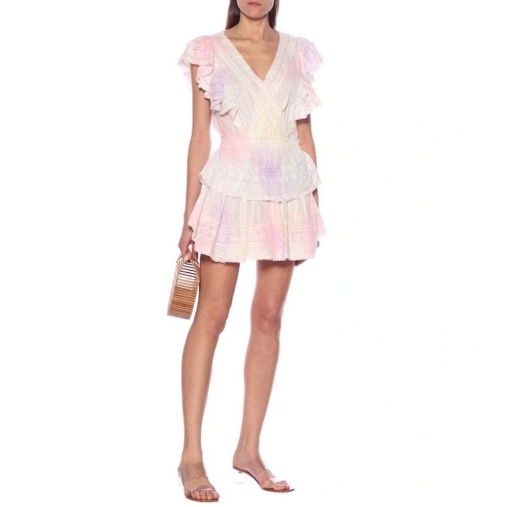 LoveShackFancy / LSF Gwen Multicolored Mini Dress Size S